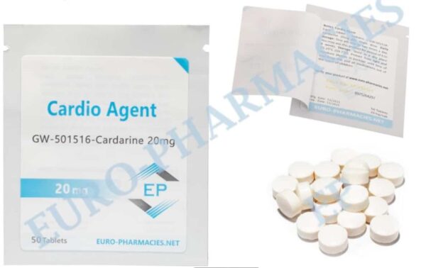 Cardio Agent (Cardarine GW501516) 20mg tablet 50 tabletten Euro Pharmacies EU