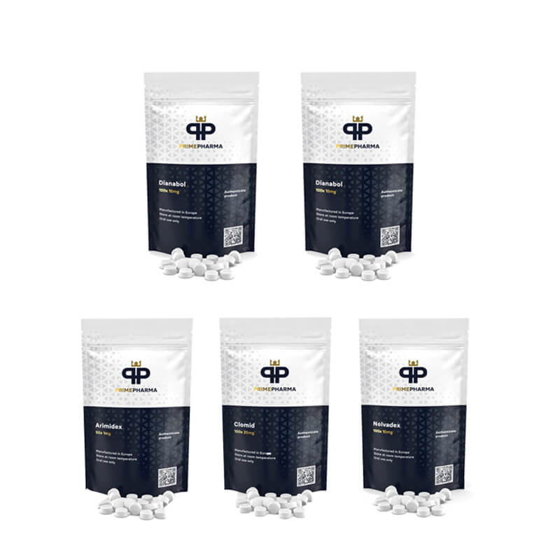 Mass Gain Pack (Oraal) Dianabol (6 weken) PRIME PHARMA