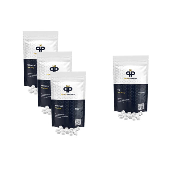 Stanozolol + T3 Cytomel Dry Pack orale steroïden (8 weken) PRIME PHARMA