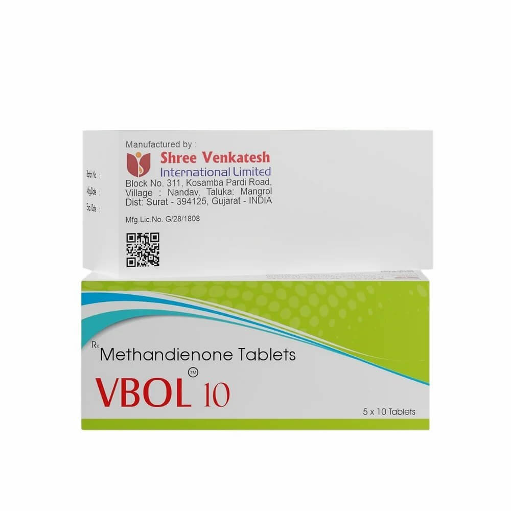 VBOL - Methandienone Dianabol 10mg (50 tabs) - Shree Venkatesh