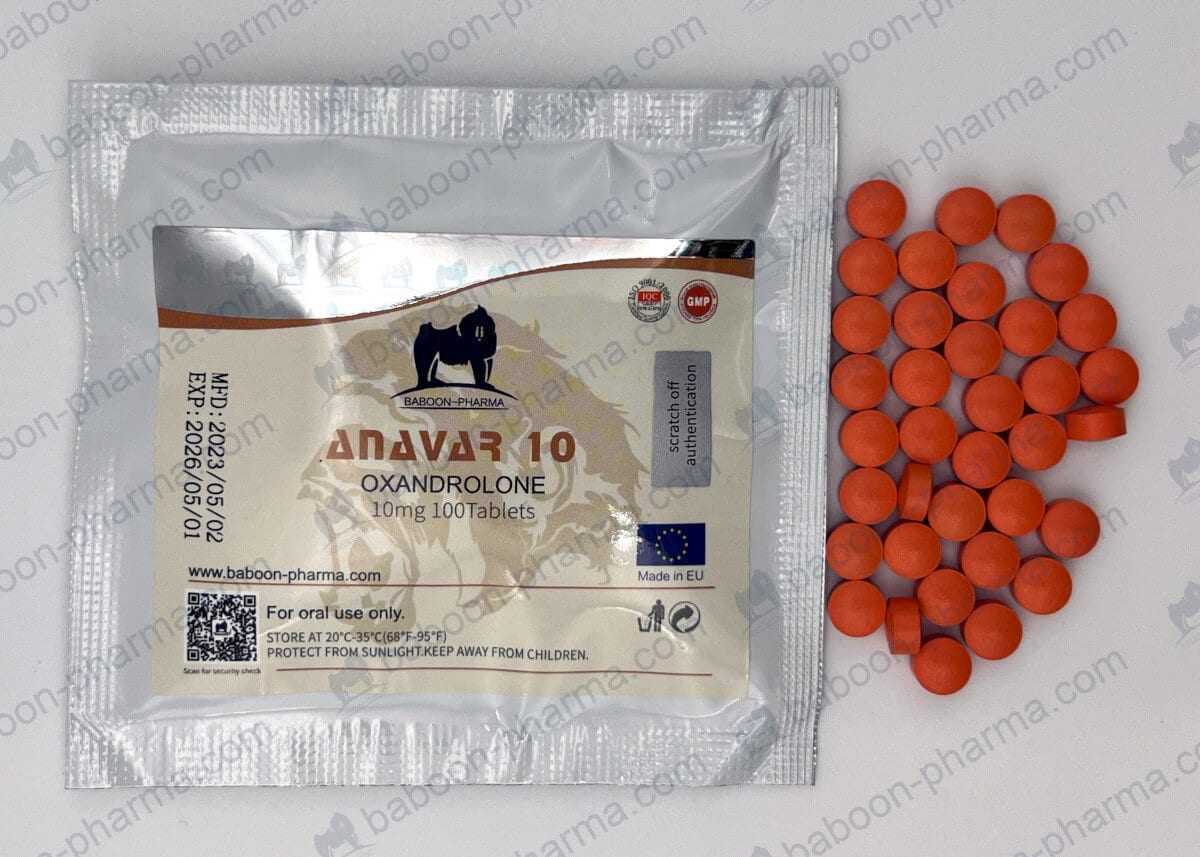 Baboon Pharma Orale tabletten Anavar 10 1