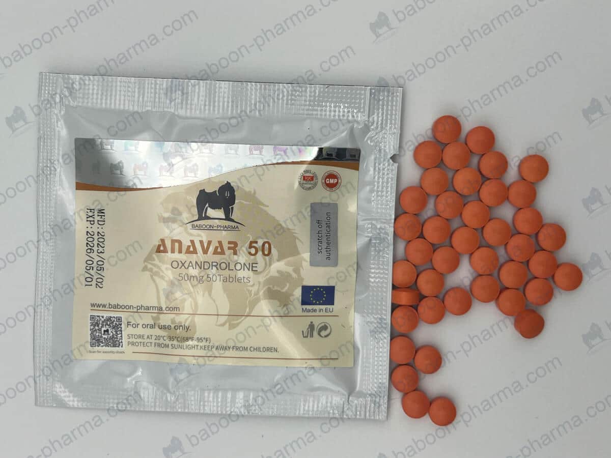 Baboon Pharma Orale tabletten Anavar 50 1