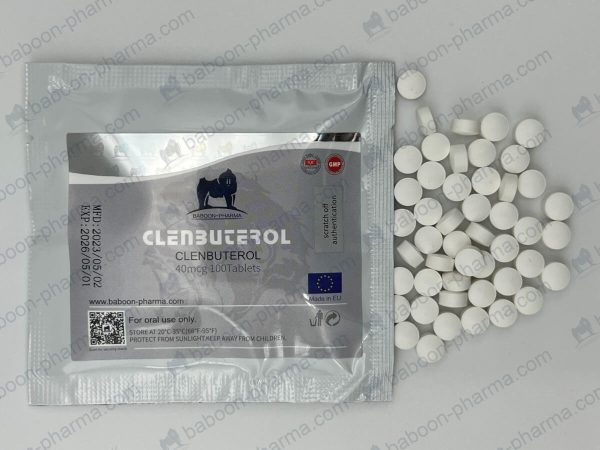 Baboon Pharma Orale tabletten Clenbuterol 40 1