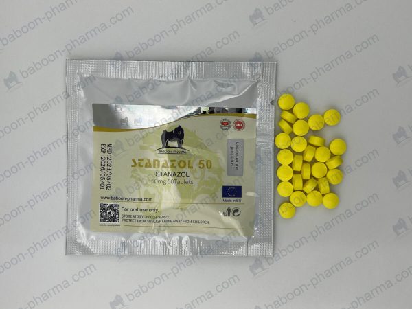 Baboon Pharma orale tabletten Stanazol 50 1