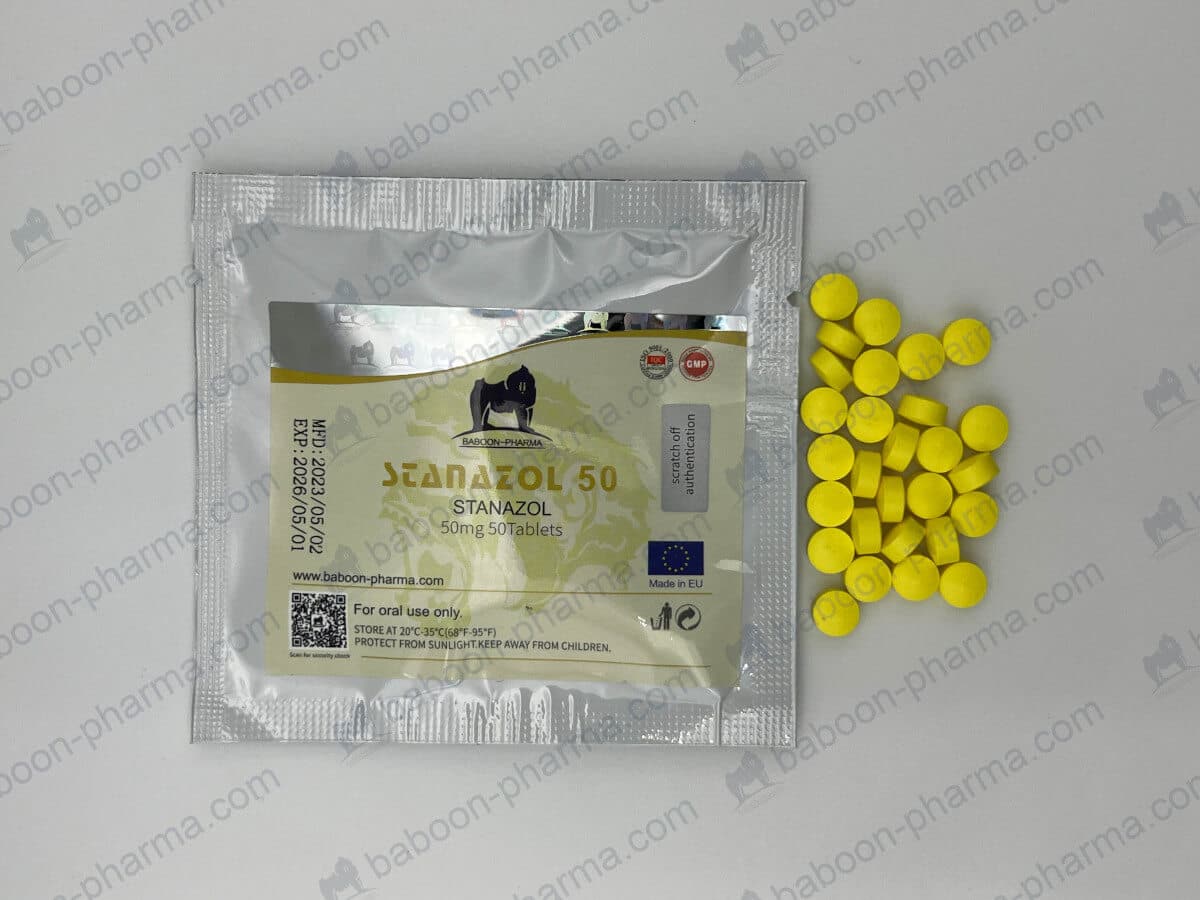 Baboon Pharma orale tabletten Stanazol 50 1
