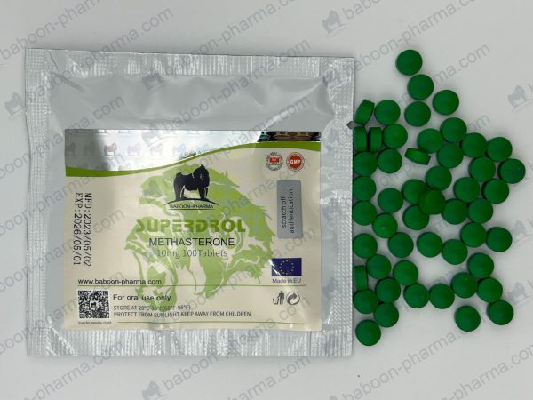 Baboon Pharma Orale tabletten Superdrol 10 1