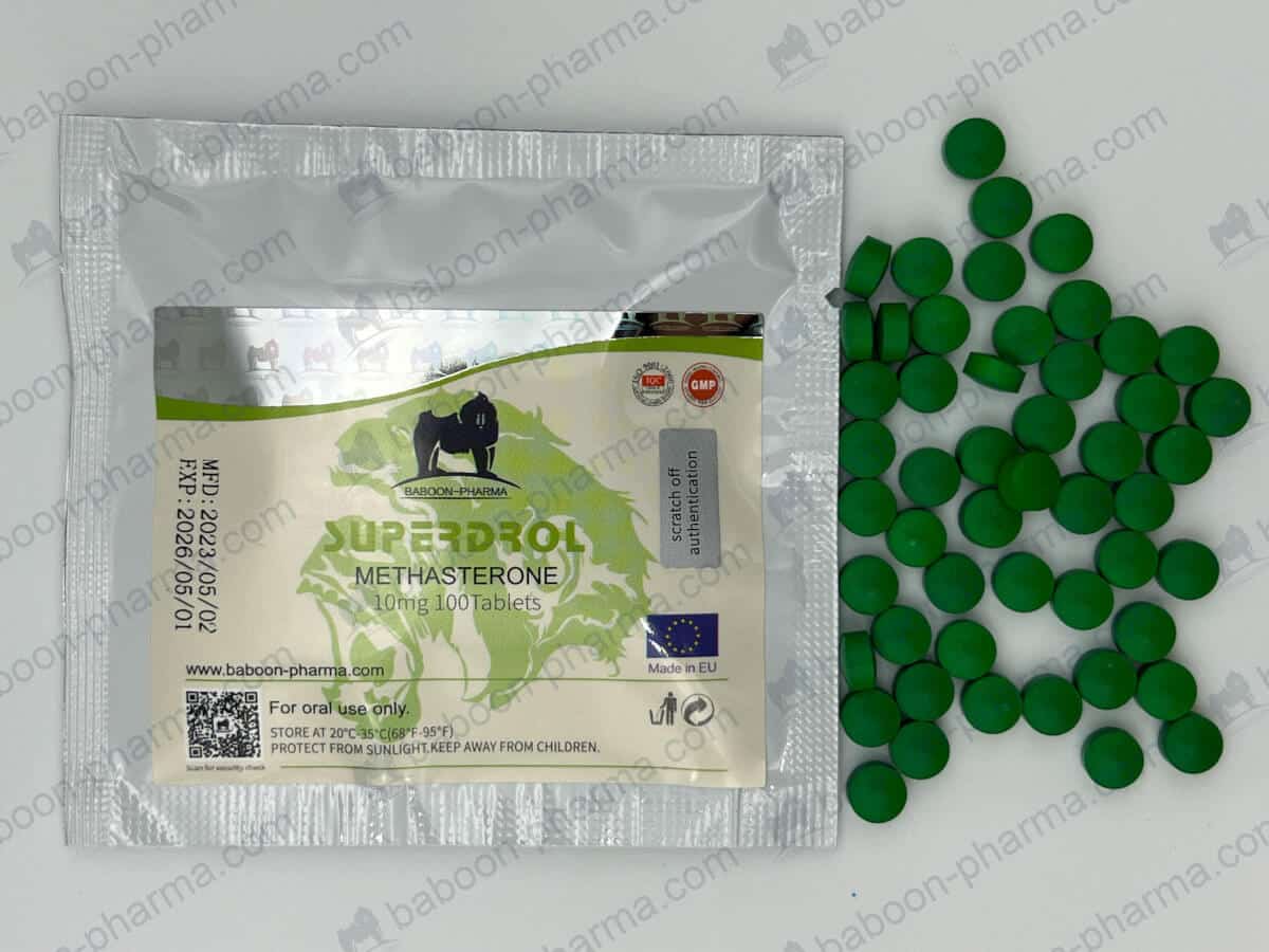 Baboon Pharma Orale tabletten Superdrol 10 1