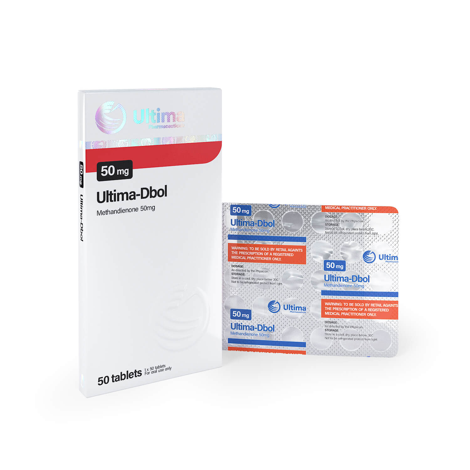Ultima Dbol 50 50 pillen x 50 mg