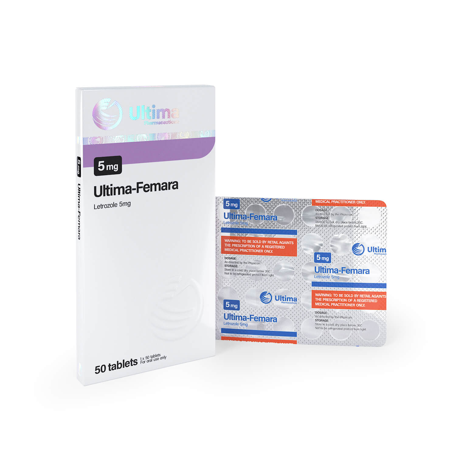 Ultima Femara 50 pillen x 5 mg