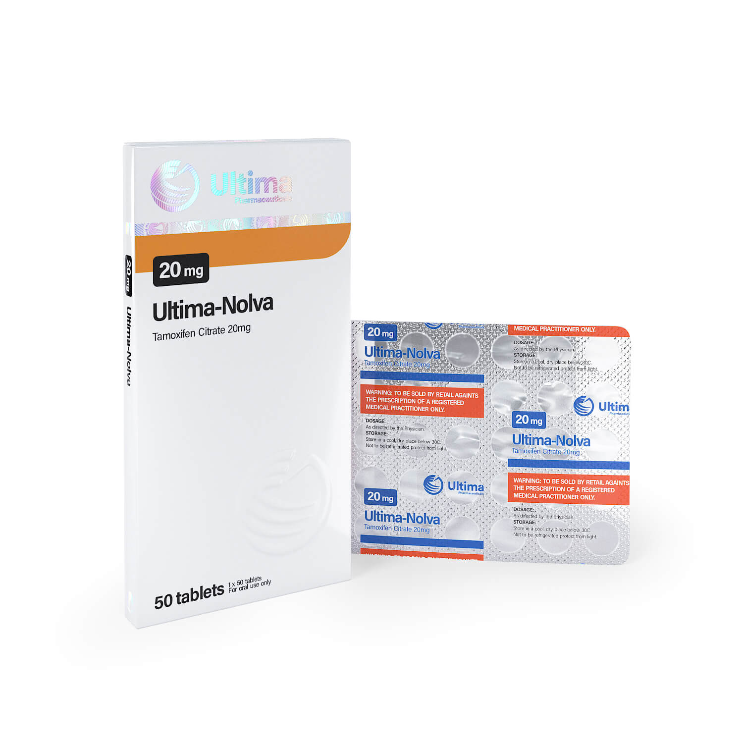 Ultima Nolva 50 pillen x 20 mg