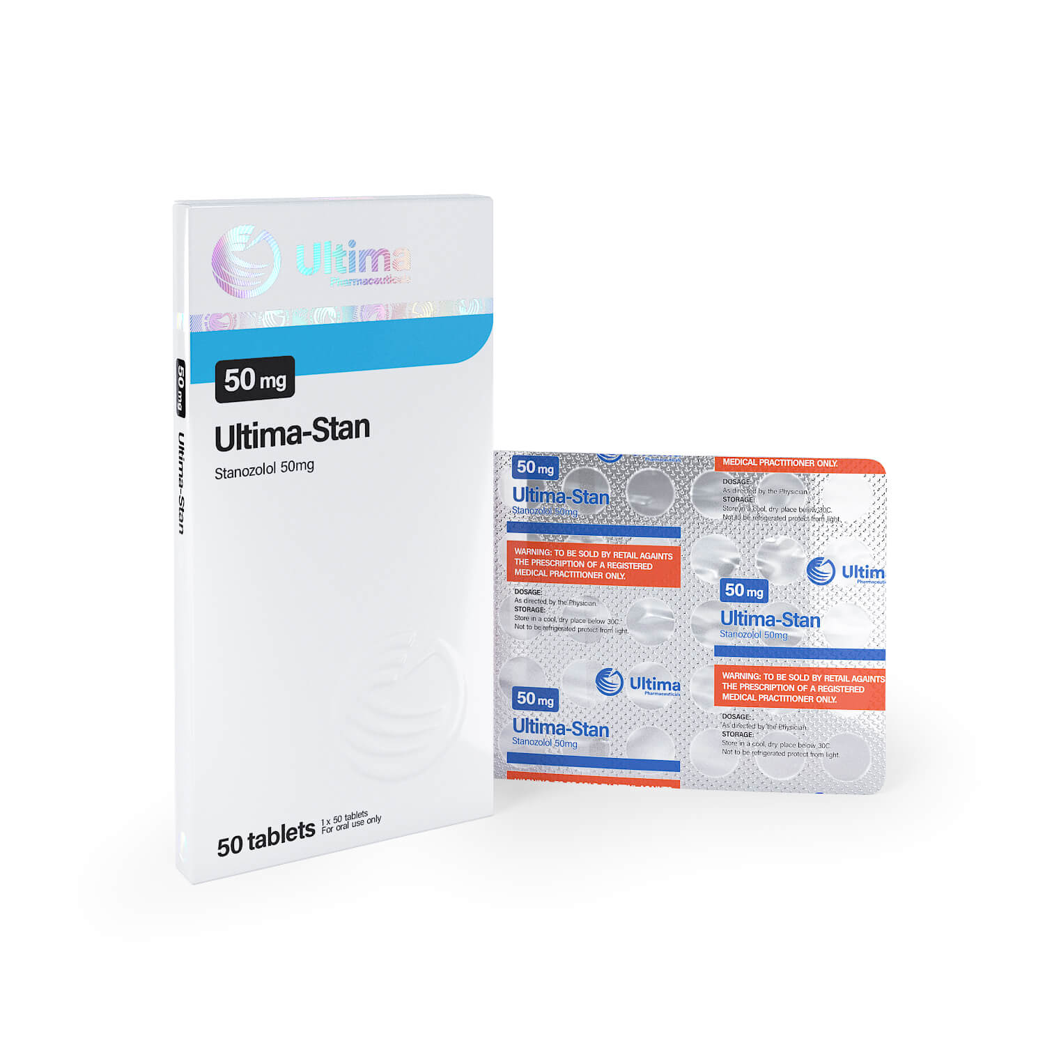 Ultima Stan 50 50 pillen x 50 mg