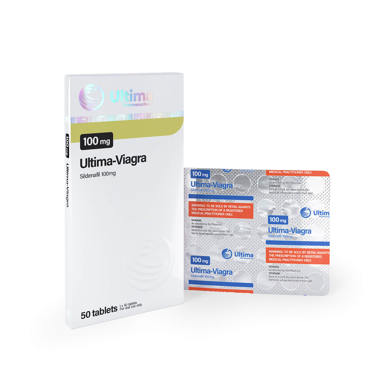 Ultima Viagra 50 pillen x 100 mg