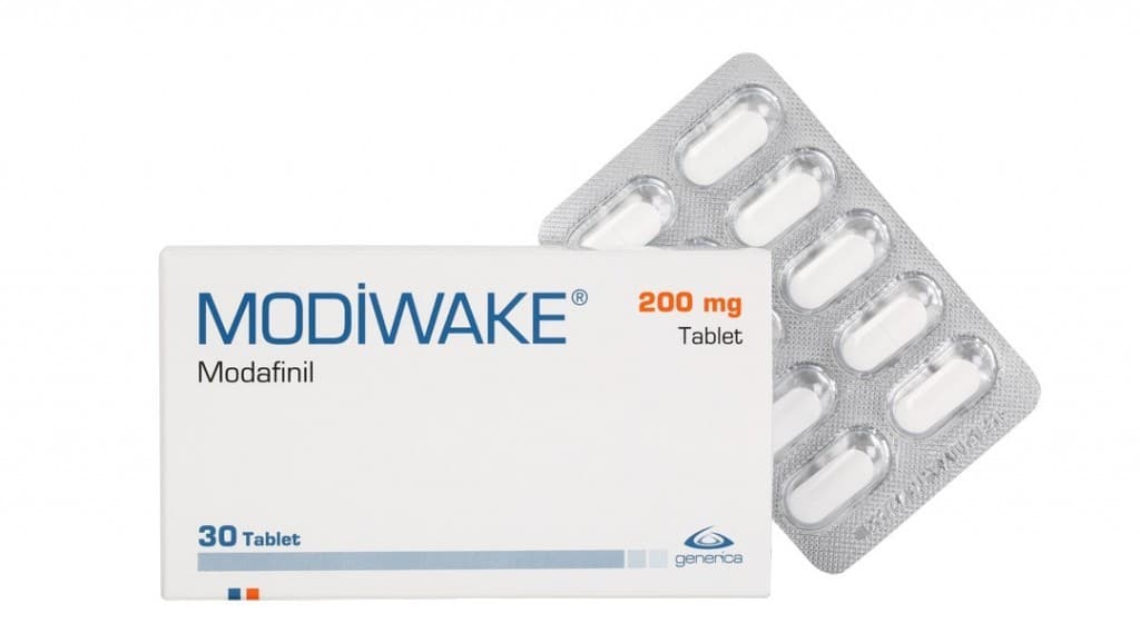 Modafinil Modiwake 200 mg 30 tab. Generiek