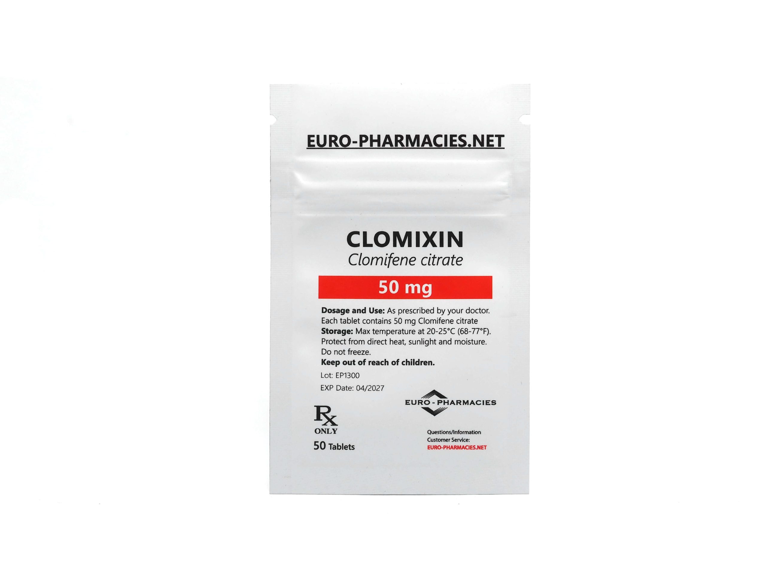 Europharmacies Zak Clomixin (Clomid)