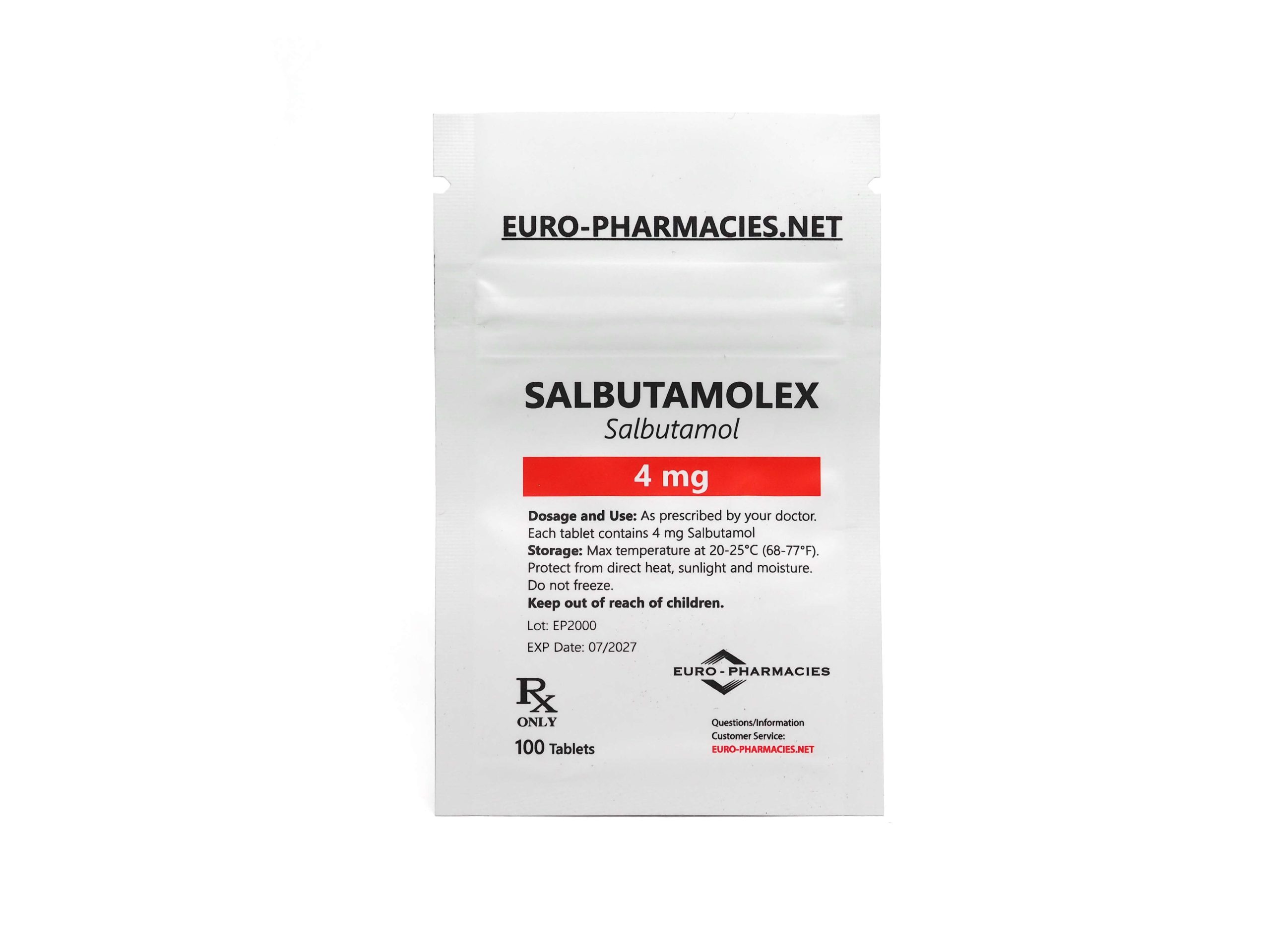 Europharmacies Zak Salbutamolex (Salbutamol)