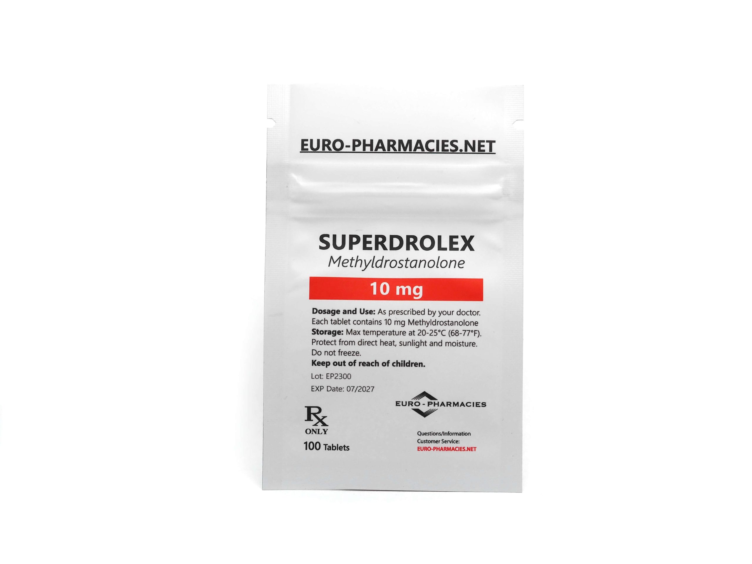 Europharmacies Zak Superdrolex (Methyldrostanolone)