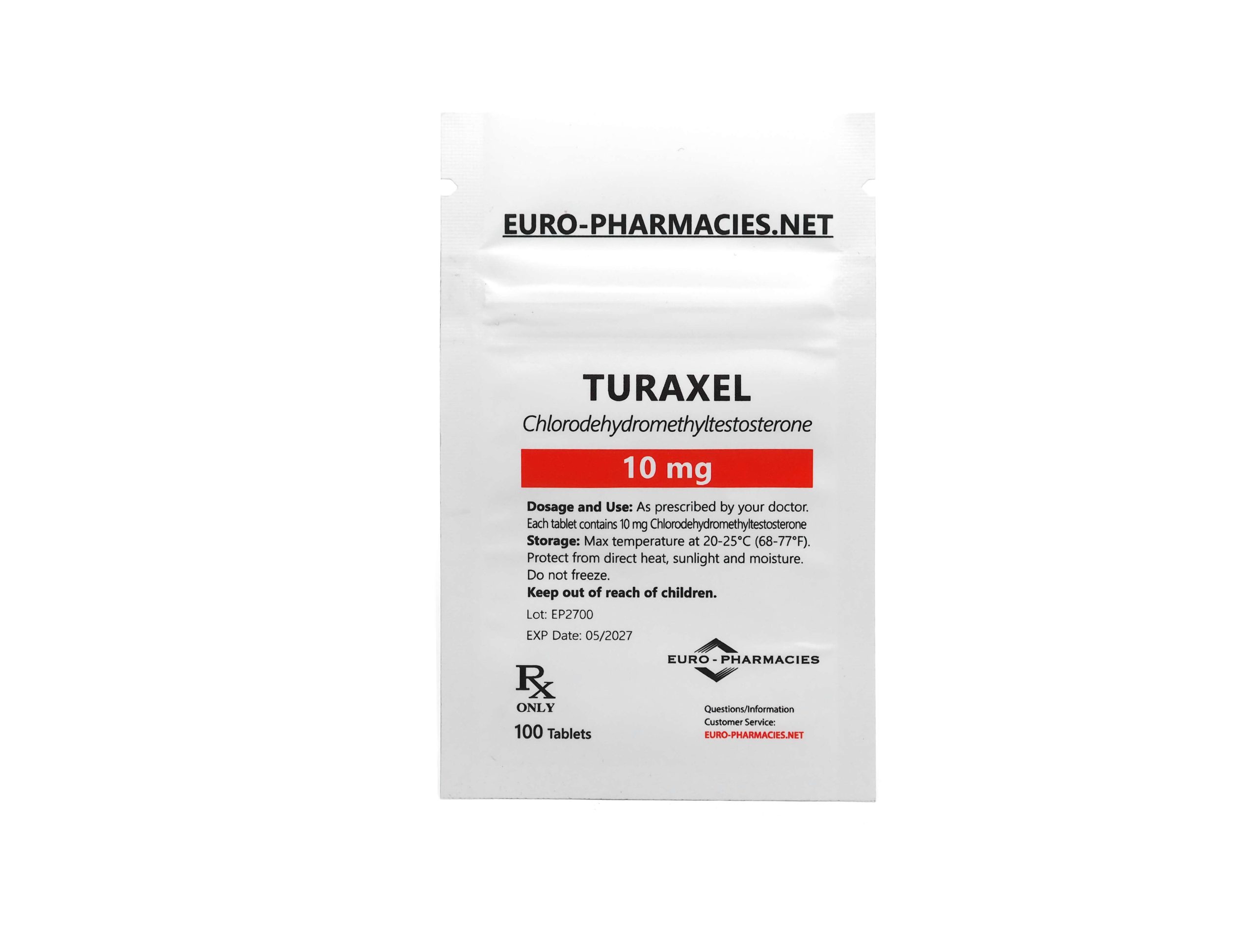 Europharmacies Zak Turaxel 10 (Turanabol)