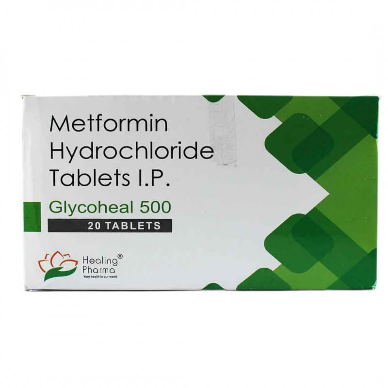 Glycoheal 500mg 20 tabletten Genezing