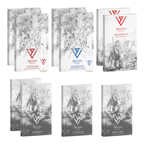 Geavanceerd pakket voor massatoename DRIADA MEDICAL Sustanon Deca Dianabol 8 weken
