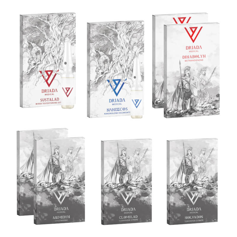 Mass Gain Pack DRIADA MEDICAL Sustanon Deca Dianabol 8 weken