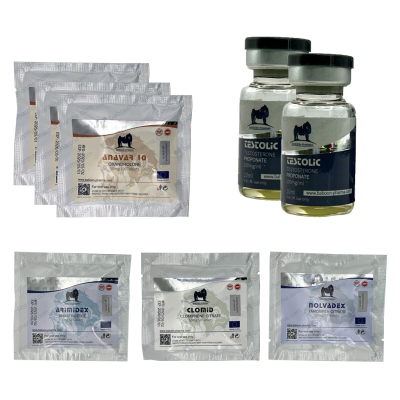 Verpakkingssterkte PTO Anavar Test P 6 weken Baboon Pharma