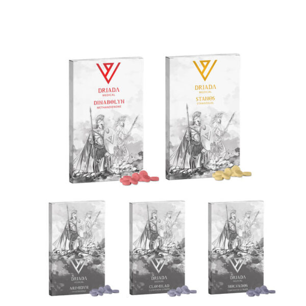Bouw spiermassa op in 4 weken met Dianabol, Winstrol en Driada Medical.