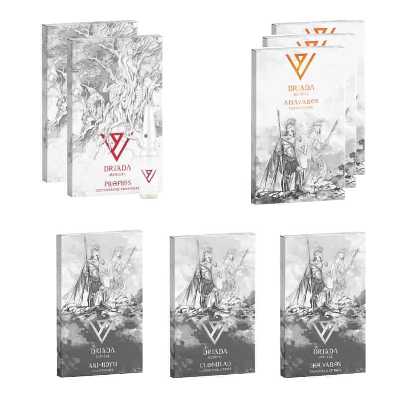 Anavar Test P 6-weekse versterkingsset, Driada Medical orale steroïden