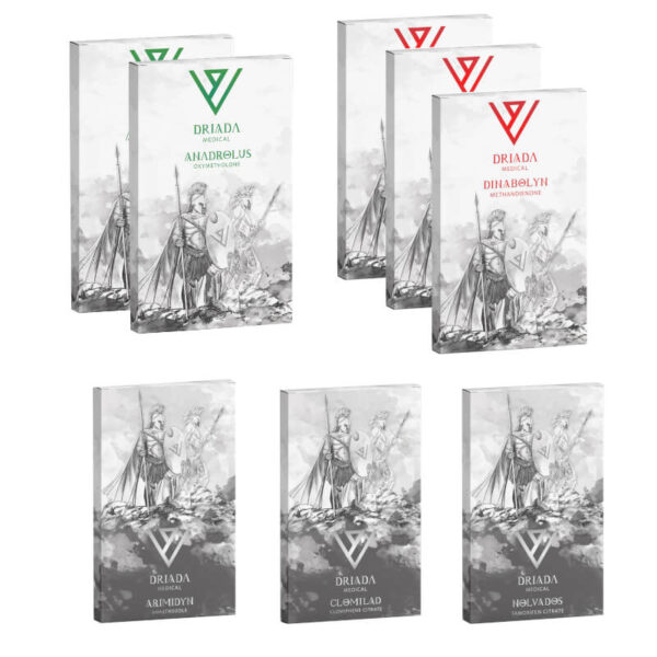 Ultiem pakket voor massatoename: Dianabol + Anadrol orale steroïden (8 weken) Driada Medical