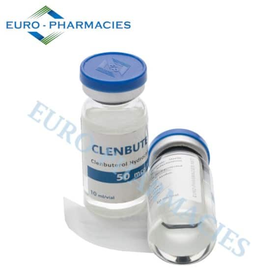 Clenbuterox INJ (Clenbuterol) 50 mcg/ml 10 ml flacon Euro Pharmacies