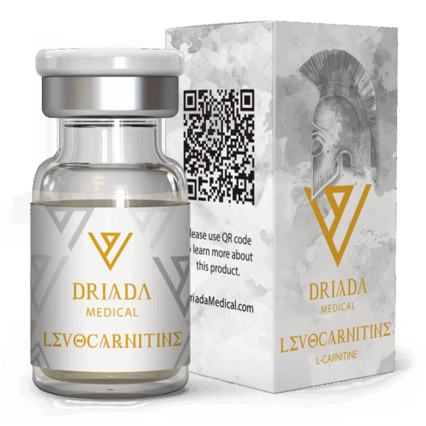 Levocarnitine 500 mg/ml (L-carnitine) 10 ml Driada Medical