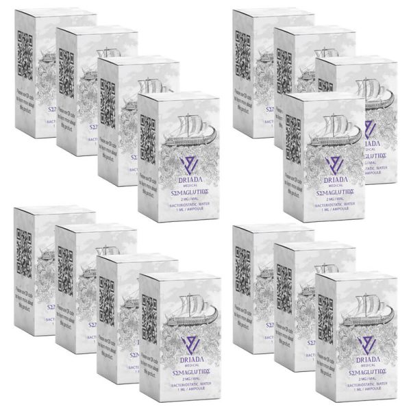 Driada afslankpeptidepakket Semaglutide (6 maanden)