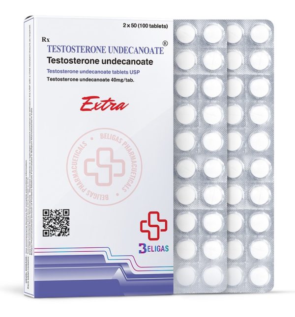 Testosteronundecanoaat 40 mg 100 tabletten