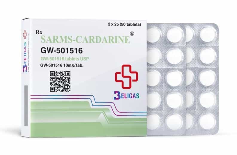 Sarms Cardarine 10 mg 50 tabletten beligas