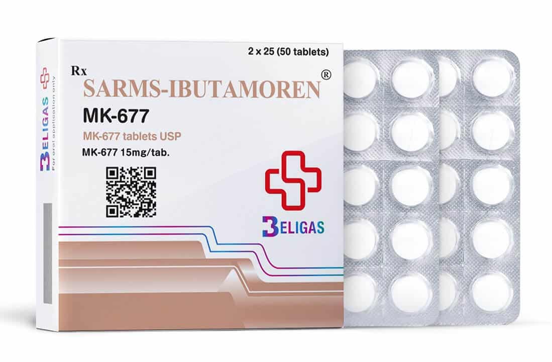 Sarms Ibutamoren 15 mg 50 tabletten