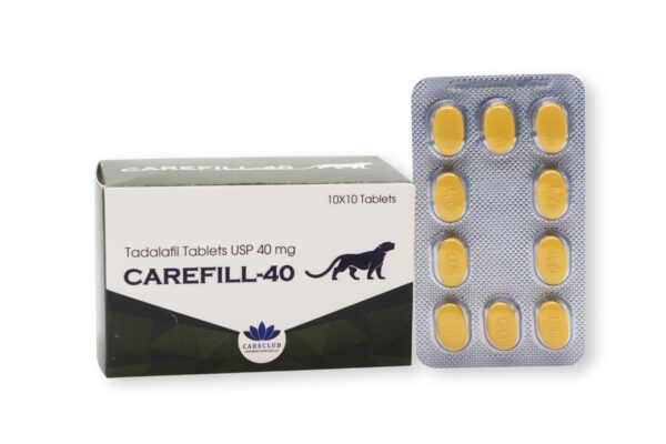 Carefill 40mg Tadalafil 100 tabletten Apotheek EU