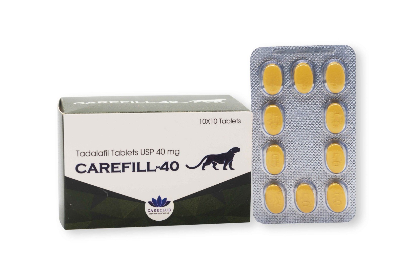 Carefill 40mg Tadalafil 100 tabletten Apotheek EU