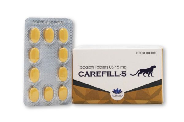 Carefill 5mg Tadalafil 100 tabletten Apotheek EU