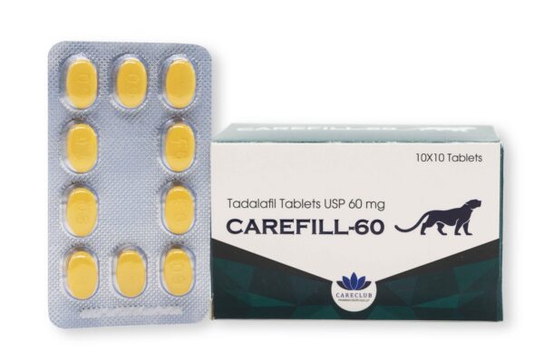 Carefill 60mg Tadalafil 100 tabletten Apotheek EU