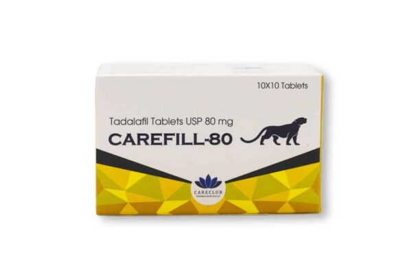 Carefill 80mg Tadalafil 100 tabletten Apotheek EU