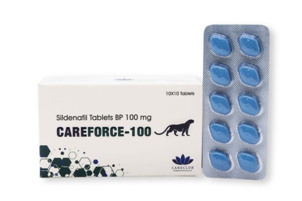 Careforce 100mg Sildenafilcitraat BP 100 tabletten Apotheek EU