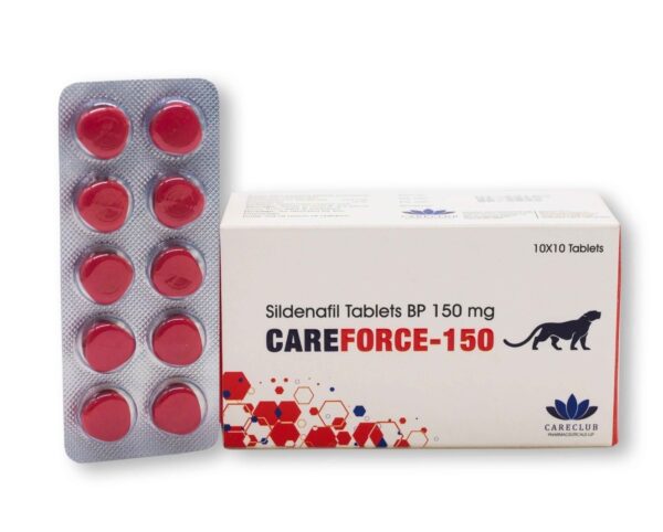 Careforce 150mg Sildenafil BP 100 tabletten Apotheek EU