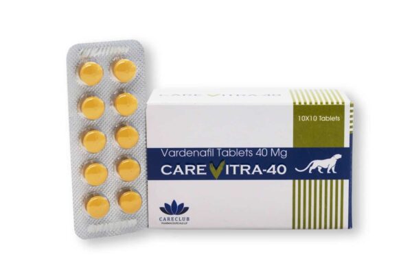 Carevitra 40 mg Vardenafil 100 tabletten Apotheek EU
