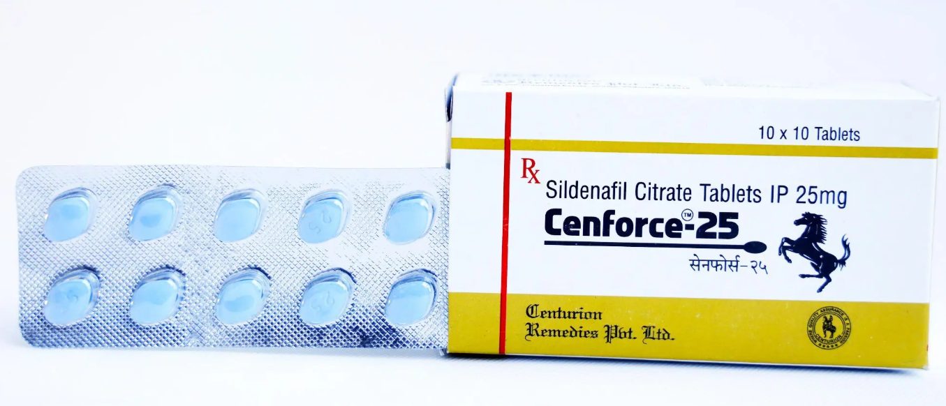 Cenforce 25 mg Sildenafilcitraat 100 tabletten Apotheek EU