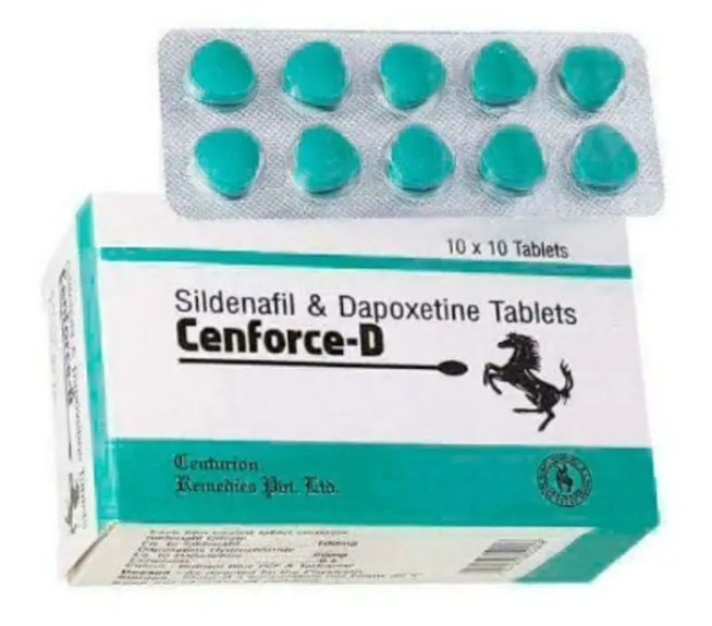 Cenforce D 160 mg Sildenafil+Dapoxetine 100 tabletten Apotheek EU