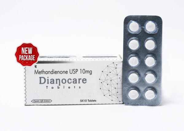 DIANOCARE Methandienone Tabletten 10mg 5×10 1