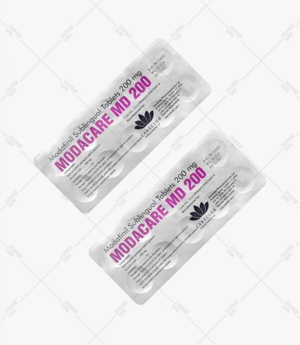 Modacare MD 200mg Modafinil Tabletten USP 100 tabletten Apotheek EU