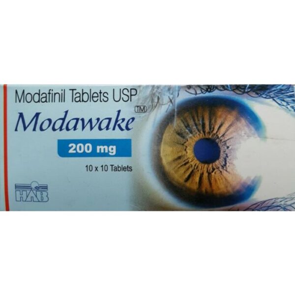Modawake 200mg Modafinil Tabletten USP 100 tabletten Apotheek EU
