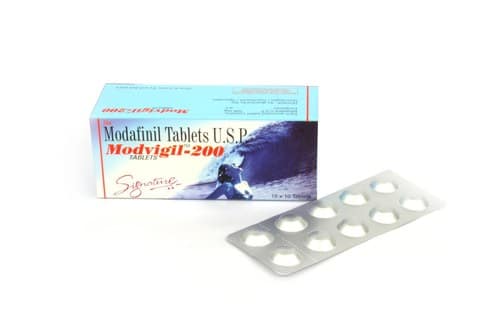 Modvigil 200mg Modafinil Tabletten USP 100 tabletten Apotheek EU