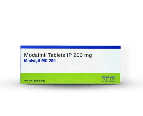 Modvigil MD 200mg Modafinil Tabletten IP 100 tabletten Apotheek EU