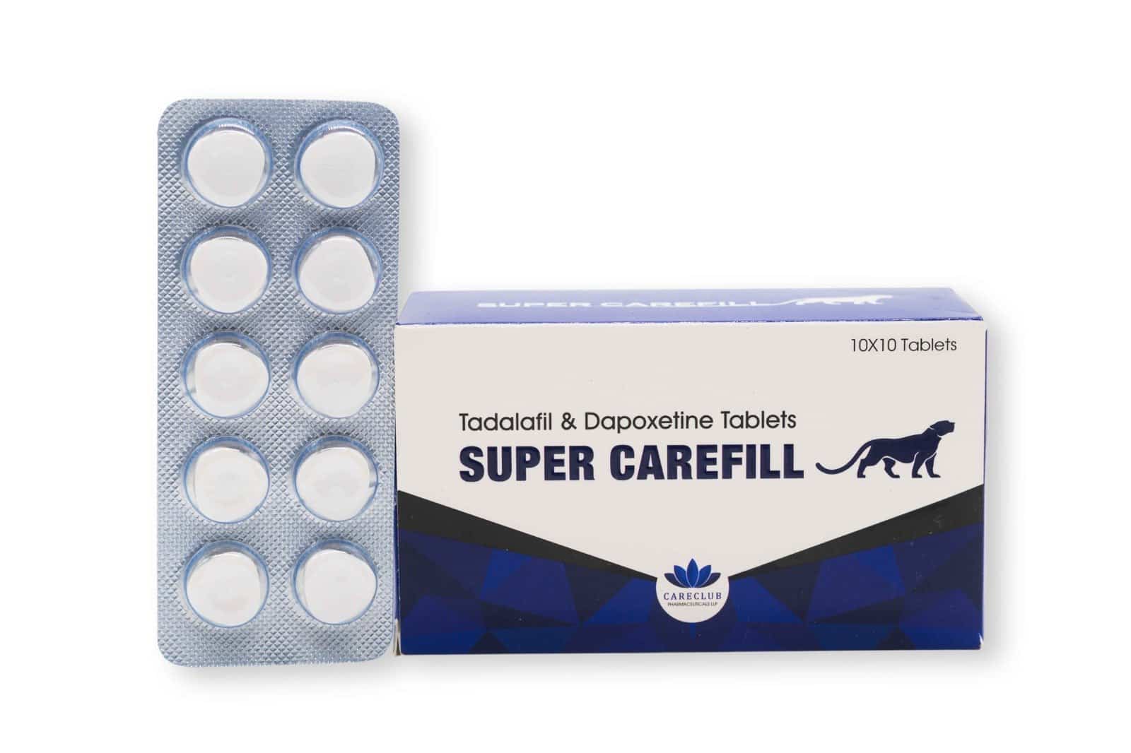 Super Carefill TadalafilDapoxetine 100 tabletten Apotheek EU